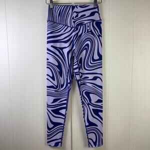 Balance Athletica Vitality Ascend High Waist Leggings‎ Chrysalis Swirl Purple